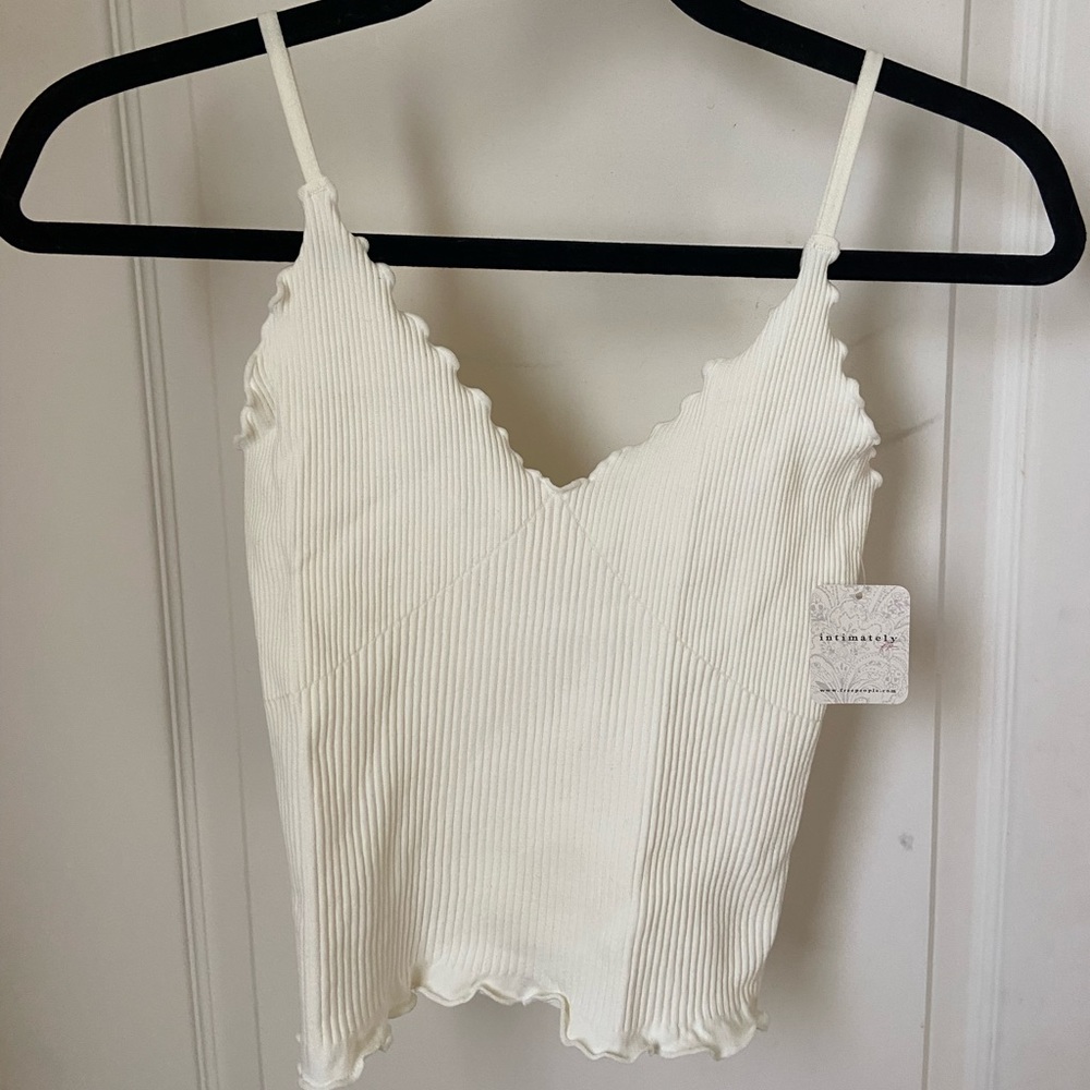 Free People White Tank